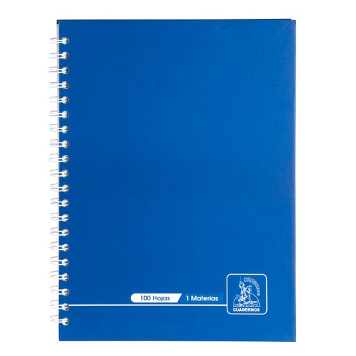 [13683-CUADROS] CUADERNO DOBLE ANILLO CONQUISTADOR 100H. TAPA DURA CUADROS