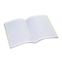 CUADERNO ENGRAPADO CUADROS 8MM 80H. 