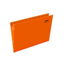 FOLDER COLGANTE NARANJA OFICIO 25U 