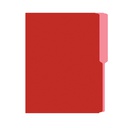 FOLDER FLASHFILE TAMAÑO CARTA ROJO