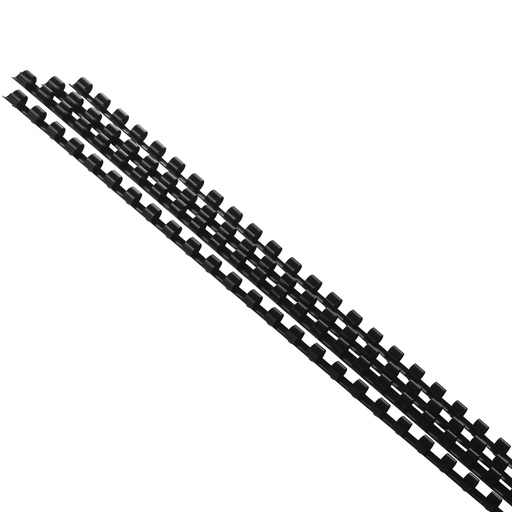 [11448-08] Lomo Espirales 50U. negro 5/16&quot; 8mm 
