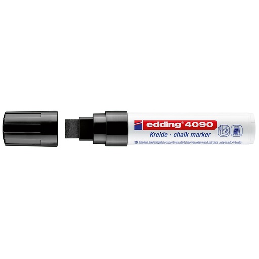 [05470-NEGRO] MARCADOR PARA VIDRIO EDDING 4090 NEGRO
