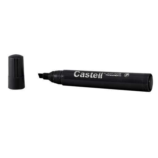 [09947-NEGRO] Marcador permanente Punta Biselada Negro
