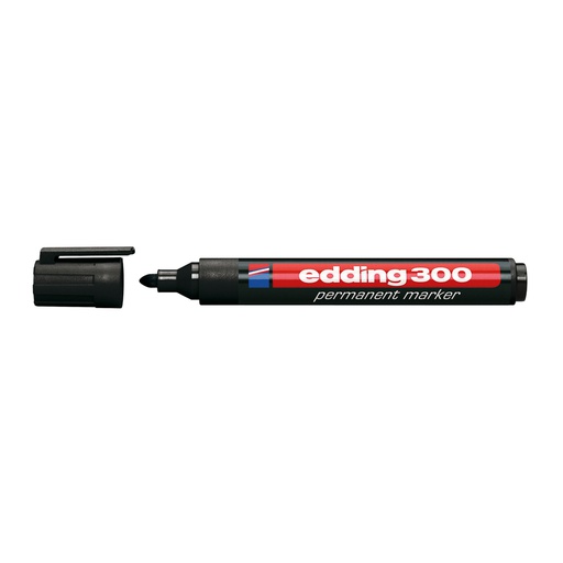 [06158-NEGRO] Marcador permanente edding 300 rec. negro