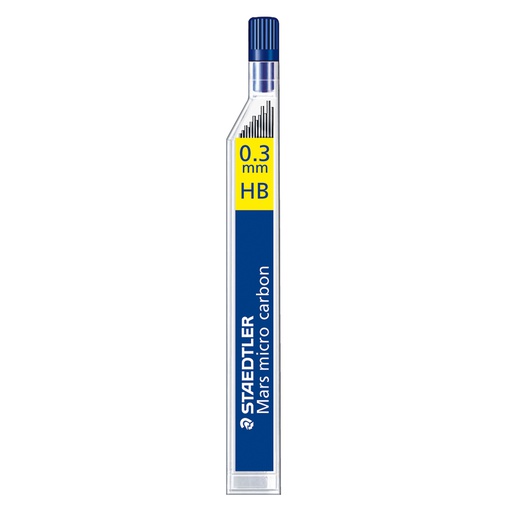 [00493] Minas 0.3 mm. STADEDTLER 250 Tubo 12 U.