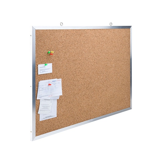 [06578] PIZARRON ULTRAWRITE MARCO DE ALUMINIO 0.80 X 0.60 CORCHO
