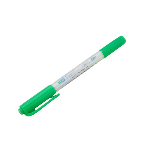 [11016-VERDE] RESALTADOR SIMBALION DOBLE PUNTA VERDE 