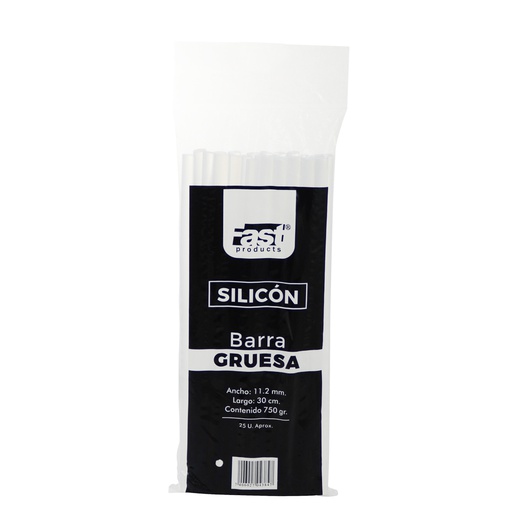 [13942] SILICON BARRA FAST GRUESA 30 CMS. 25U. 