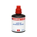 TINTA PERMANENTE EDDING ROJO 100 ML. 