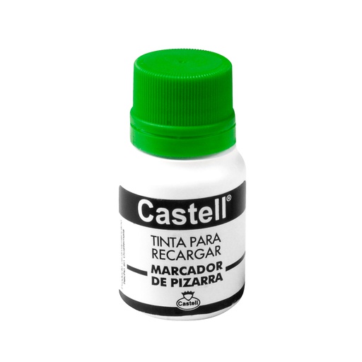 [10588-VERDE] TINTA SOLUBLE CASTELL 30ML. VERDE 