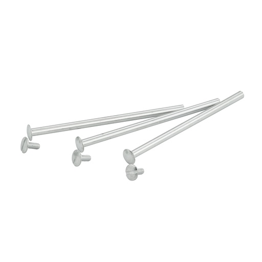 [06264] TORNILLOS DE ALUMINIO CX100 DE 4″ = 102MM