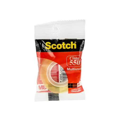 [11213] CINTA ADHESIVA SCOTCH 550 12MM X 25M AM 