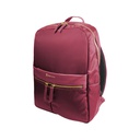 Mochila Klip Xtreme Bari para portátil de hasta 15.6" color rojo