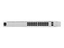 Switch Ubiquiti UniFi  USW-24-POE - Conmu tador - Gestionado - 24 x 10/100/1000 (16 PoE+) + 2 x Gigabit SFP - sobremesa, montaje en rack - PoE++ (95 W)