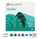 Licencia Microsoft 365 Familia 1 Año (Hasta 6 usuarios), Español