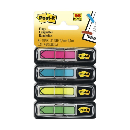 [11687] BANDERITAS POSBANDERITAS POST IT 684-ARR4 FLECHA C/DISPENSADOR
