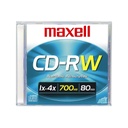 CDRW-80MI MAXELL 4X REGRABABLE