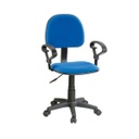 Silla para computador - Con apoyabrazos - Color azul