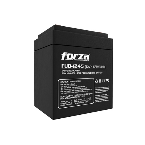 [FUB-1245] Batería Forza FUB-1245, 12 V, 4.5 Ah