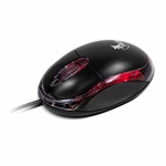 [XTM-195] Mouse USB Xtech Negro - 3D optical