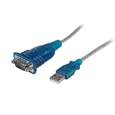 [ICUSB232V2] Cable Adaptador USB a Serie RS232 de 1 Puerto Serial DB9 StarTech.com, Macho a Macho, Conversor Compatible con Windows 8