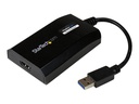 StarTech.com Adaptador Gráfico Externo Multi Monitor USB 3.0 a HDMI HD Certificado DisplayLink para Mac y PC - Tarjeta Gráfica Externa - Adaptador de vídeo externo - USB 3.0 - HDMI - negro - para P/N: HDDVIMM3, HDMM12, HDMM15, HDMM1MP, HDMM2MP, HDMM3, HDMM3MP, HDMM50A, HDMM6, HDPMM50