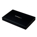 StarTech.com Caja Carcasa de Aluminio USB 3.0 de Disco Duro HDD SATA 3 III 6Gbps de 2,5 Pulgadas Externo con UASP - Caja de almacenamiento - 2.5" - SATA 6Gb/s - 5 GBps - USB 3.0 - negro - para P/N: HB30C1A1CPD, HB30C3AGEPD, HB30C3APDW, HB30C4ABW, HB30C4AFPD, USBDUPE115, USBDUPE17