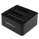 Docking Station eSATA StarTech.com USB 3.0 con UASP de 2 Bahías para Disco Duro o SSD SATA de 2,5 o 3,5 Pulgadas
