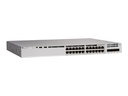 Conmutador Cisco Catalyst 9200L - Network Essentials - L3 - 24 x 10/100/1000 (PoE+) + 4 x 10 Gigabit SFP+ (enlace de subida) - montaje en rack - PoE+ (740 W)