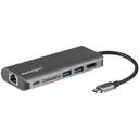 Adaptador Multipuertos con HDMI StarTech.com, 4K, Mac / Windows, Lector de Tarjetas SD, Hub USB C a USB 3.0