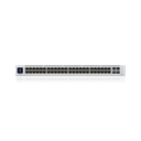 Conmutador Ubiquiti UniFi USW-48-POE - Gestionado - 48 x 10/100/1000 (32 PoE+) + 4 x Gigabit SFP - sobremesa, montaje en rack - PoE+ (195 W)