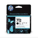 Tinta HP Negro (712) 80ml para impresoras T210, T230, T250, T630, T650