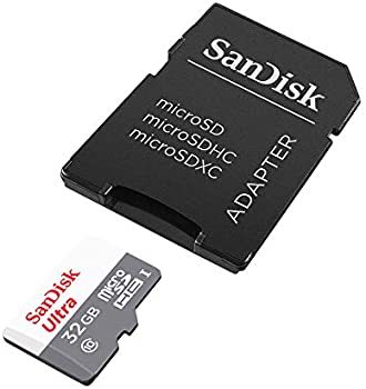 [SDSQUNR-032G-GN3MA] Tarjeta de memoria flash SanDisk Ultra - (adaptador microSDHC a SD Incluido) - 32 GB - Class 10 - microSDHC UHS-I