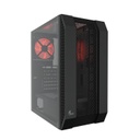 Case Xtech - XT-GMR3 - Tower - ATX/MicroATX - Black - side Acrylic window