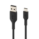 Belkin BOOST CHARGE - Cable USB - USB-C (M) a USB (M) - 1 m - negro