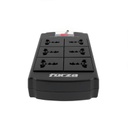 Universal Surge Protector Forza 6 outlet Nema plug 110/240V
