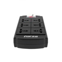 REGLETA C/ SUPRESOR DE PICOS FORZA FSP-06MN 6TOMAS UNIVERSAL.