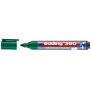 MARCADOR P/PIZARRA EDDING 360 P/REDONDA REC. 4 VERDE