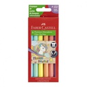 MARCADORES EN ESTUCHE FABER CASTELL 6 COLORES PASTEL