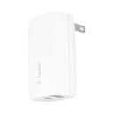 Cargador Belkin WCB007dq1MWH-B5 32 Watt Universal trae Cable USB-C a LGT Color blanco