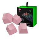 Kit de 120 teclas para Actualización Rosa Cuarzo Razer PBT