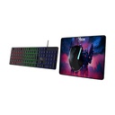 Combo de Teclado, Mouse y Mousepad Gaming XTECH Hasha