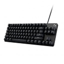 Teclado Logitech Wired Español USB color negro mecánico