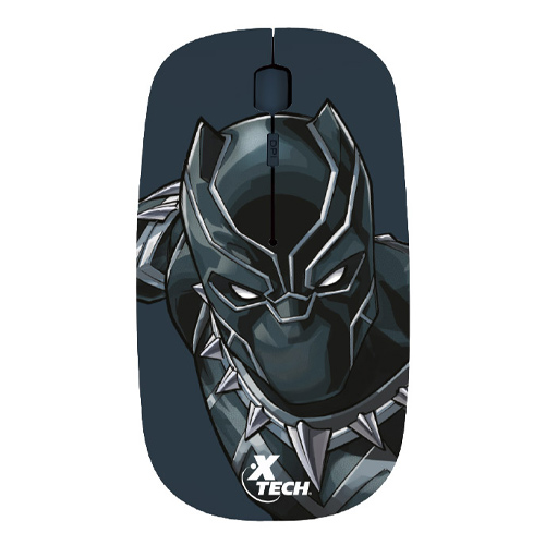 [XTM-M340BP] Xtech - XTM-M340BP - Mouse - 2.4 GHz - Wireless - Black - Marvel Black Panther