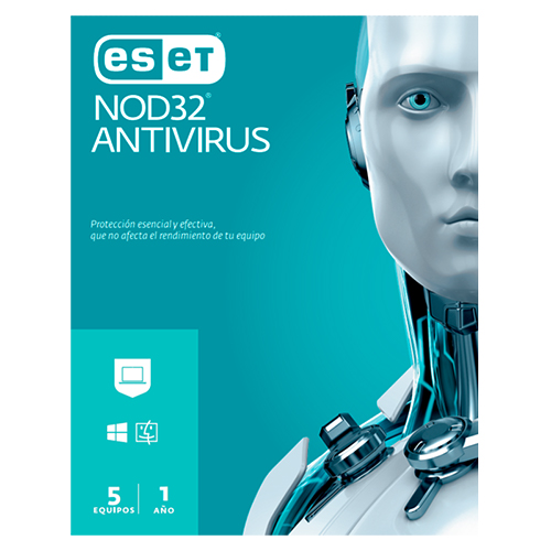 [ENAESD-HP1-3P] Antivirus ESET NOD32  Licencia de 1 año de descarga ESD Windows/MacOS/Linux - Multilenguaje  3 pcs