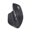 Mouse Logitech Master Series MX MASTER 3S - ergonómico - óptico - 7 botones - inalámbrico - Bluetooth, 2.4 GHz - receptor de USB Logitech Logi Bolt - grafito