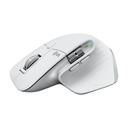 Ratón Logitech Master Series MX MASTER 3S - Ergonómico - óptico - 7 botones - inalámbrico - Bluetooth, 2.4 GHz - receptor de USB Logitech Logi Bolt - gris pálido
