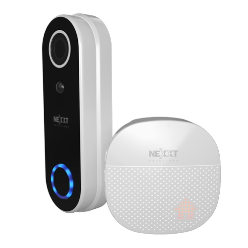 [NHC-D100] Timbre inteligente con cámara incluye sirena Nexxt Solutions