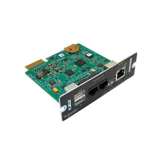 [AP9641] APC Network Management Card 3 with PowerChute Network Shutdown &amp; Environmental Monitoring - Adaptador de administración remota - GigE - 1000Base-T - para P/N: SMTL2200RM2UC, SMTL2200RM2UCNC, SMTL3000RM2UC, SMTL3000RM2UCNC, SMX1500RM2UCNC