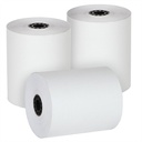 Rollo de Papel Termico 3 x 3 ″( 79mm ) x 74 mts. Paq. 50 u. 48gms